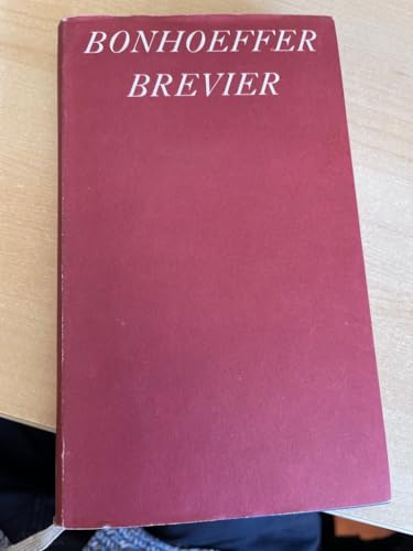 Bonhoeffer Brevier