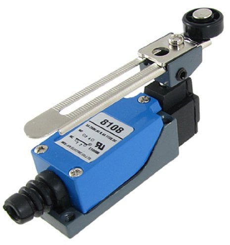 sourcingmap Levier de rouleau rotatif fin de course ajustable Bras pour plasma CNC Moulin