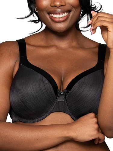 Vanity Fair womens Illumination Full Figure Zoned-in Support (36c-44d) Bra, Underwire - Black, 36D US