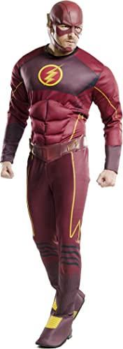 Rubie's 3810394 - The Flash Deluxe - Adult, Action Dress Ups und Zubehör, XL Halloween