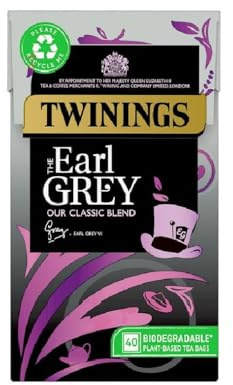Twinings Earl Grey Tea Bags - 50's - Pack of 2 (50's x 2)