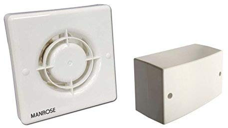 Manrose 4 XF100HTLVT Lo Voltage Extractor Fan Humidistat + Timer for Zone 1,2