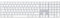 Apple Magic Keyboard con tastierino numerico: Bluetooth, ricaricabile. Compatibile con Mac, iPad o iPhone; Italiano, argento