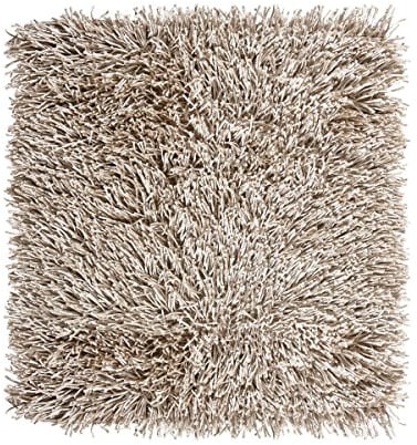 Badteppich Kemen 60x 60 Aquanova Flokati Langschlinge, Farbe:Sand