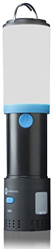 Motorola Unisex Msla 150 180 Lumens Flash Light and Lantern with Panic Alarm, Black