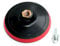 Schleifteller für Klett-Schleifpapier mit Spandorm M14 für Bohrmaschinen | Ø 125 mm | Schleifpapierteller für Exzenterschleifpapier | Schleifteller | Polierscheiben | mit Universaladapter