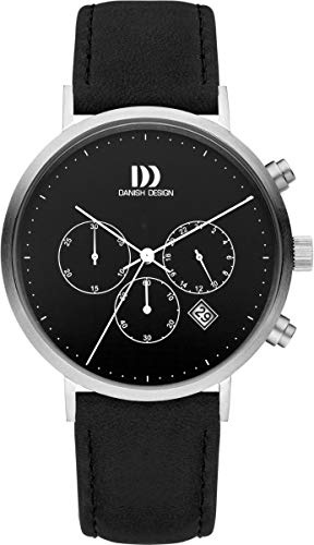 Danish Design HerrenArmbanduhr Chronograph Quarz Leder IQ13Q1245