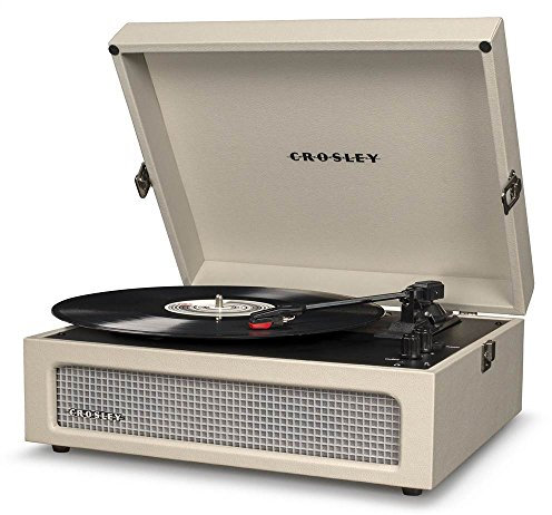 Crosley Cruiser Voyager - Tocadiscos de Tres velocidades, Color Crema