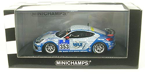 Minichamps Porsche Cayman GT4 Clubsport No.353 24h Nürburgring 2016 (W.Assmann - M.Keilwerth - R.Thomsen - V.Wawer)