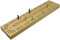 Durchgängiges 3-läufiges Brett aus Holz mit britischem Cribbage-Brett – 30 cm
