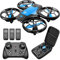 4DRC V8 Mini Drone per Bambini, Quadricottero RC con Telecomando, Funzione Hovering, modalità Senza Testa, 3D Flip, Decollo/Atterraggio a Un Tasto, velocità Regolabile, Adatto ai Principianti
