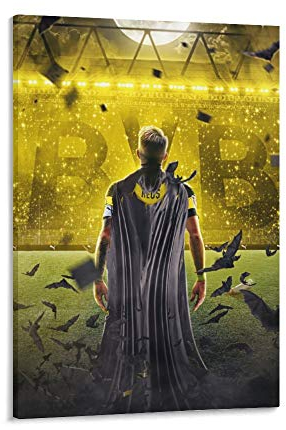 haocaitou Marco Reus Art Leinwand-Kunst-Poster und Wandkunstdruck, modernes Familienschlafzimmerdekor, Poster 60 x 90 cm
