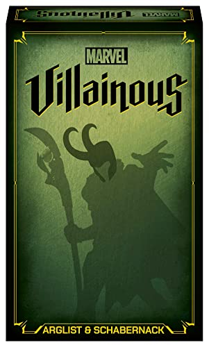 Ravensburger 27296 - Marvel Villainous: Arglist & Schabernack - deutsche Ausgabe der 1. Erweiterung - Strategiespiel mit verdrehter Spielmoral ab 12 Jahren
