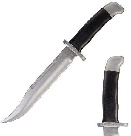 LarpGears Halloween Foam Rubber Training Fake Knife 13.5 inches Martial Arts Safe Practice Knives Halloween Props