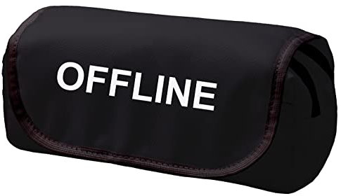 Ferocity Personalisierte Mäppchen Federtasche mit Namen Schlamperbox Federmäppchen mit Klettverschluss Klappe Schüleretui Stiftemappe mit Zwei Reißverschlüssen Offline [151]