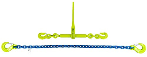 Zurrketten 2tlg 10 mm Kettendicke Güteklasse 10 Zugkraft 8.000 daN 3.000 mm Kettenlänge