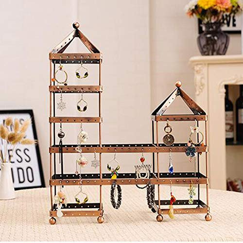 Schmuckständer aus Edelstahl in Form eines Schmuckständers, Schmuck-Organizer für Schmuck