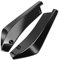 Auto Frontspoiler Für Ford Für Fiesta Für Focus 3 4 MK3 MK4 Für Mondeo Für Ecosport Für Kuga Für Focus ST Auto Heckstoßstange Lip Spoiler Diffusor Front Stoßstangen-Spoilerlippe (Farbe : Black)