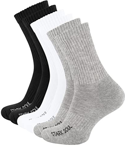 STARK SOUL 6 Paar Crew - Sportsocken mit FROTTEESOHLE