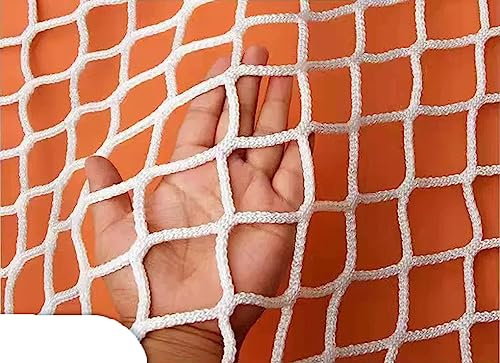Sicherheitsnetz Für Balkon, Weißes Sicherheitsnetz Für Kinder, Dekorative Deckennetze, Treppenschutznetz Für Wohnungshaustiere, Zaunnetz Für Spielplatzgeländer(Size:1M×1M(3.3FT×3.3FT),Color:Weiß)