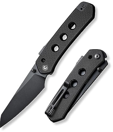 CIVIVI Vision FG Taschenmesser für EDC, Superlock Klappmesser mit 9 cm Reverse Tanto Nitro-V Klinge, G-10 Griff, ideales Geschenk für Männer Frauen C22036-1