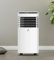 ALINI 3 in 1 Portable Air Conditioner 9000BTU 24 Hour Timer Fan Dehumidifier With Remote Control. Includes Window Slide Kit.