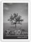 Americanflat Cadre Photo 35x50 cm en Blanc - Bois D'ingénierie avec Verre Résistant aux Chocs et Matériel de Suspension - Formats Horizontaux et Verticaux pour Mur