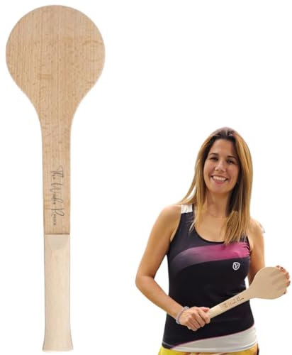 Puntero de Padel - Padel Pointer - Raqueta Padel Madera - Herramienta para el perfeccionamiento del Entrenamiento de Padel (Padel)