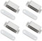 4 Stück Magnetverschluss Schrank, Magnet Schranktür, Schrankmagnete, Magnet für Schranktüren Edelstahl Schubladen Schrankmagnete Möbelmagnete Türmagnet