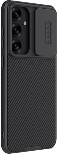 Nillkin CamShield Pro Hülle für Samsung Galaxy S25 mit Kamera-Abdeckung, Schwarz