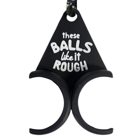 Pzuryhg Portable Golf Ball Holder, Funny Golf Ball Organizer, Golf Ball Storage Holder, Printed Golf Tees, Compact Golf Ball Carrier, Golf Ball Holder with Clip, Lightweight Golf Organizer