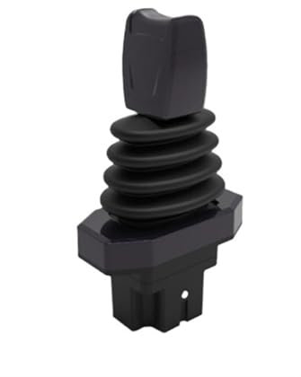 DMETE Joystick-Controller SMC105 Engineering Maschinen Fernbedienung Kran Control Griff Einzin Achse Schubstan, Halle Joystick Finrtip Typ Sicheres Manövrieren(3.3V,Self-reset output 0.5-4.5)