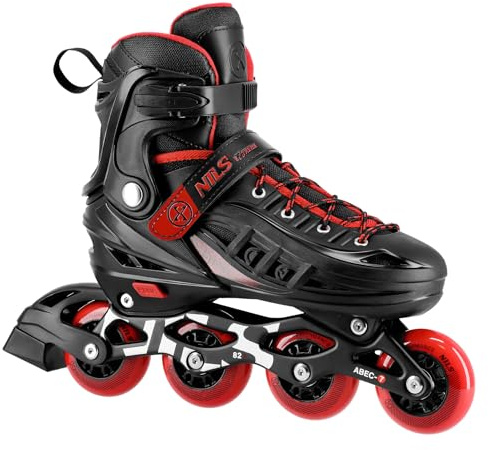 NILS Extreme Cypher NA18811A Inlineskates Schwarz-Rot Gr. 34-38
