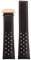 Svincoter 22 mm Herren-Armband aus weichem Echtleder, passend for Heuer Monaco, Armband CAW211M, 211P, CAW211R, 211T(Black ora-rose gold)