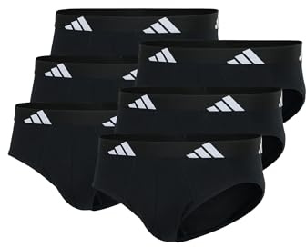 adidas Herren Basic Brief Slips Unterhose Pant Unterwäsche 6er Pack