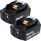 Makita BL1840 18 V 4.0 Ah Li-ion Battery, Pack of 2