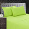 Eleganten Komfort 1500 Fadenzahl Luxus ägyptische Qualität Falten und farbbeständig 4er Set Tabelle, Lime-Green, Volle Größe
