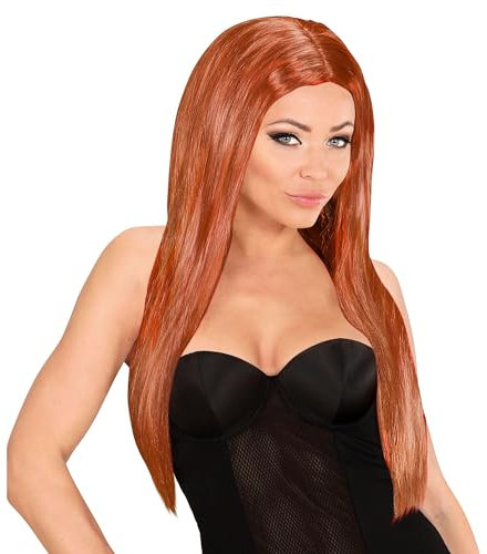 W WIDMANN MILANO Party Fashion 06754 - Perücke Glamour, braun, Every Night Party Fashion, Karneval, Mottoparty