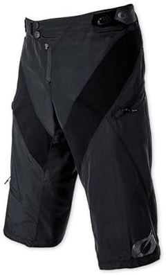 O'NEAL Generator Shorts I MTB Hose Herren kurz MTB DH Downhill FR Freeride I Mountainbike Hose schnelltrocknend I Radlerhose Herren mit Druckknopf Verschluss I Schwarz I Größe 38/54