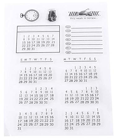 Transparent Siegel Silikon Stempel, Für Scrapbooking Fotoalbum Dekorative Kalender Kinder Weihnachten Spaß Dekoration Lieferungen