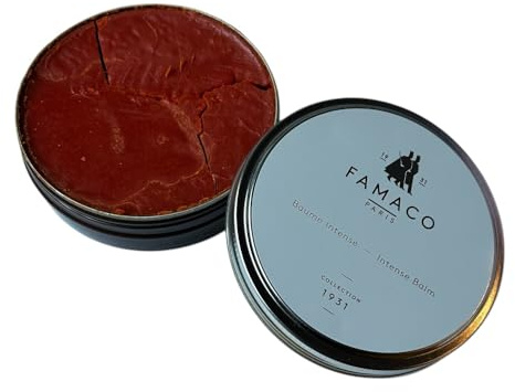 Famaco Collection 1931 - Baume Intense - Hochwertige Schuhwachse - 100 ml (Mittelbraun)