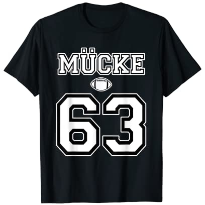 mücke 63 football muecke t shirt T-Shirt
