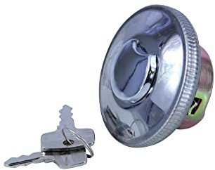Tankdeckel Benzintankdeckel chrom 40 mm abschließbar kompatibel mit FS1 DX RD 50 M YB 100