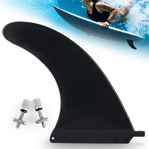 SUP Finne Wasserabscheider,Surf Finnen mit Schrauben,Surfbrett Finne für Aufblasbares Surfboard,Kajak,Stand Up Paddleboard