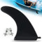 SUP Finne Wasserabscheider,Surf Finnen mit Schrauben,Surfbrett Finne für Aufblasbares Surfboard,Kajak,Stand Up Paddleboard
