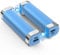 Wasuka Hand Warmers Rechargeable 2 Pack, 5000mAh Portable USB Reusable Magnetic Hand Warmer/Power Bank, 2 in 1 Electric Pocket Warmer Battery Powered Hand Heater for Men Women Blue