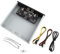 KIMISS Festplatten-Netzschalter Sata-Schalter Kunststoff-Metall-HDD-Netzschalter Festplatten-Wahlschalter Sata-Laufwerk-Umschalter für Desktop-PC Cfür OMPuter