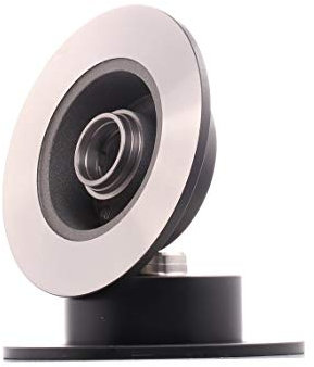 TRW 2x Bremsscheibe Hinten Ø245mm Höhe: 84mm Dicke: 9,9mm Lochkreis-Ø: 112mm voll DF2771