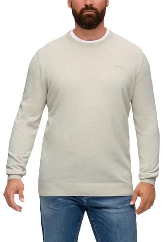 s.Oliver Crew-Neck-Pullover mit Farbeffekt