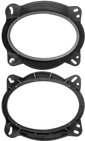 RED WOLF 6 x 9 Front Door Speaker Mount Adapter for 2004 Up Toyota 4Runner Avalon Highlander Tacoma Prius Sequoia Tundra Install 6 x 9” Aftermarket Audio Speaker Spacer Ring Bracket 2 PCS
